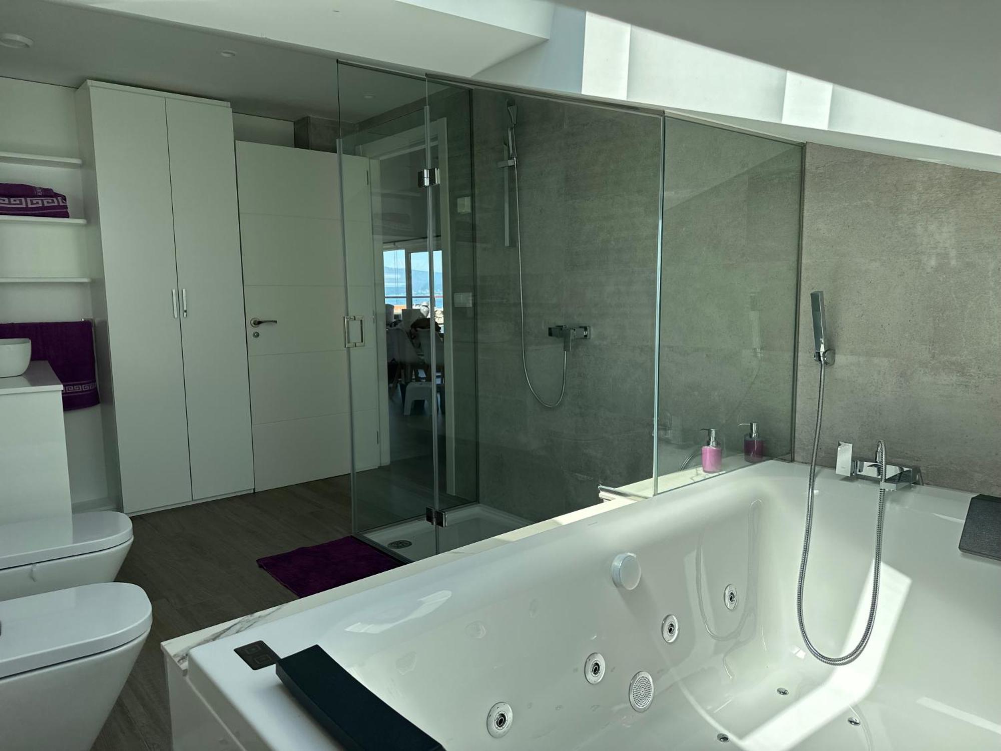 Ferienwohnung Atico Mirando O Mar Porto do Son Exterior foto
