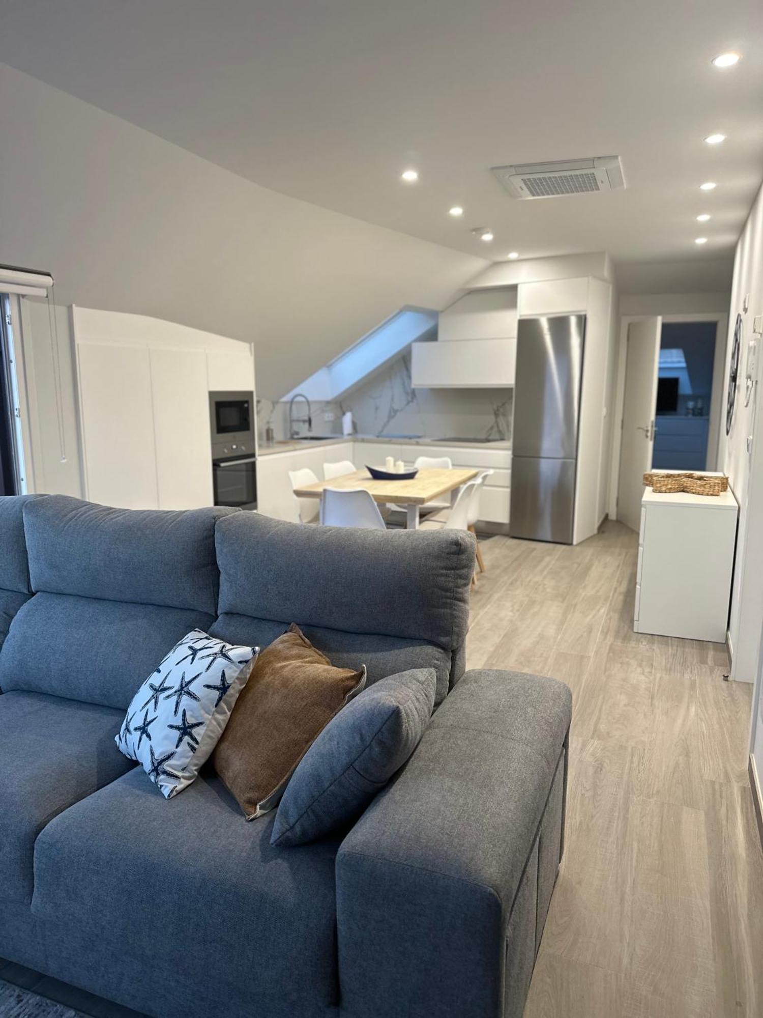 Ferienwohnung Atico Mirando O Mar Porto do Son Exterior foto