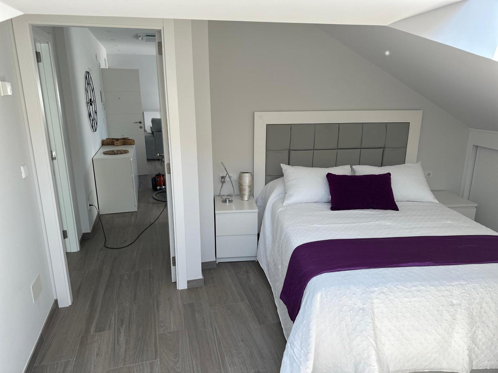 Ferienwohnung Atico Mirando O Mar Porto do Son Exterior foto