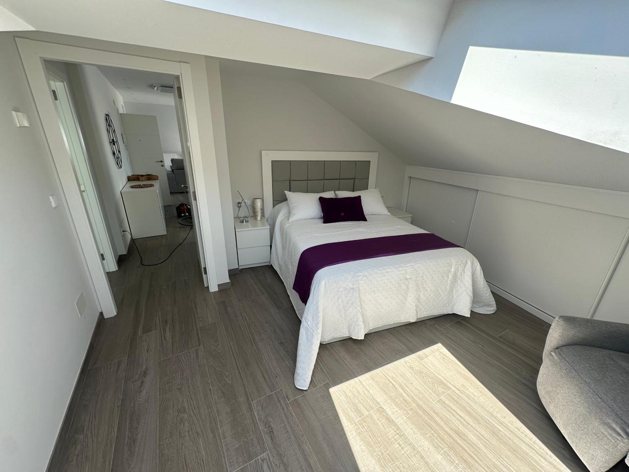 Ferienwohnung Atico Mirando O Mar Porto do Son Exterior foto
