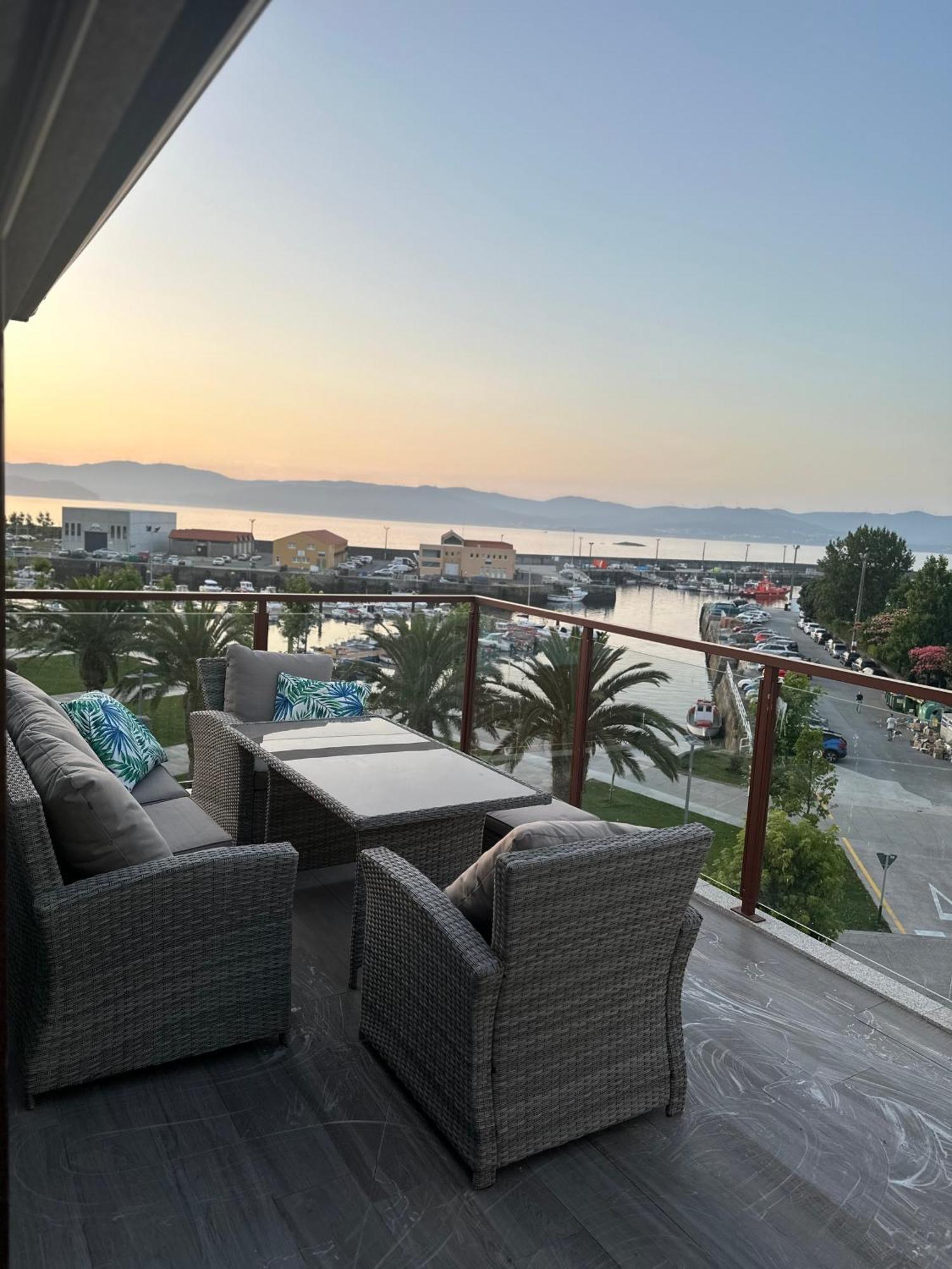 Ferienwohnung Atico Mirando O Mar Porto do Son Exterior foto