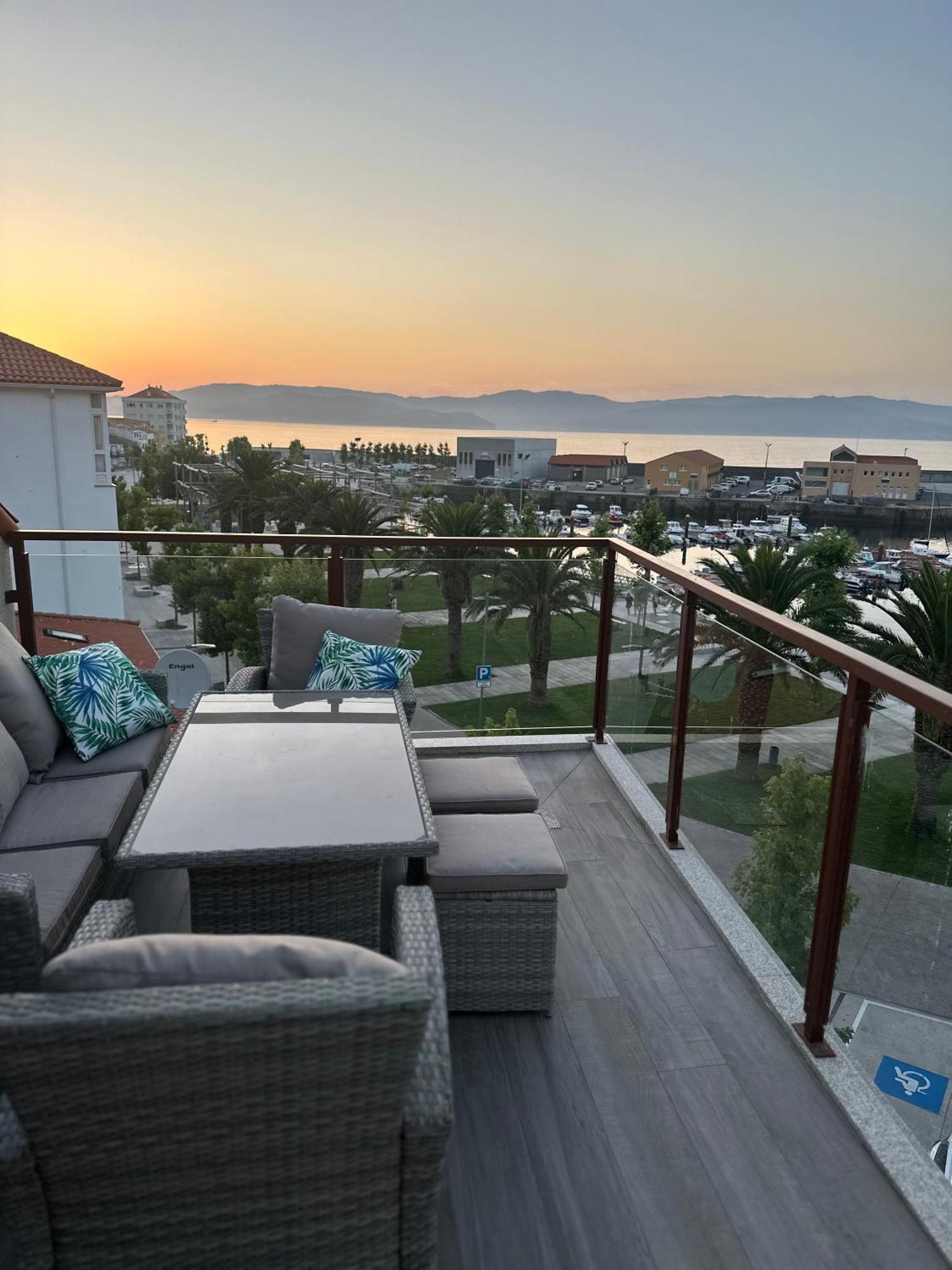Ferienwohnung Atico Mirando O Mar Porto do Son Exterior foto