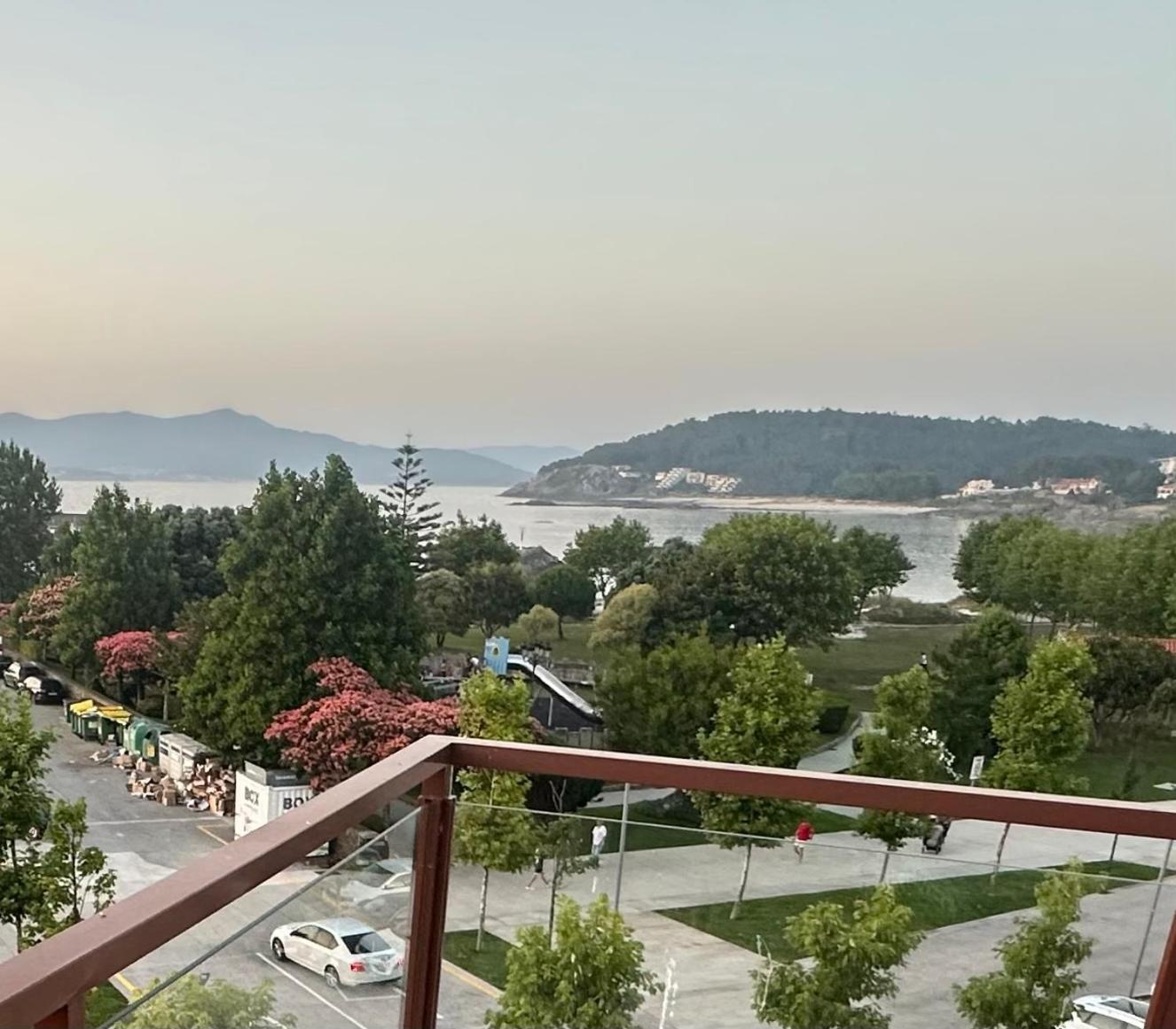 Ferienwohnung Atico Mirando O Mar Porto do Son Exterior foto